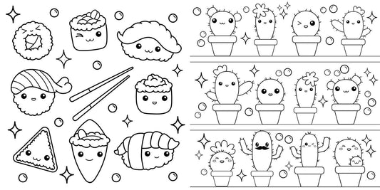 Super Kawaii Coloring Book by IglooBooks