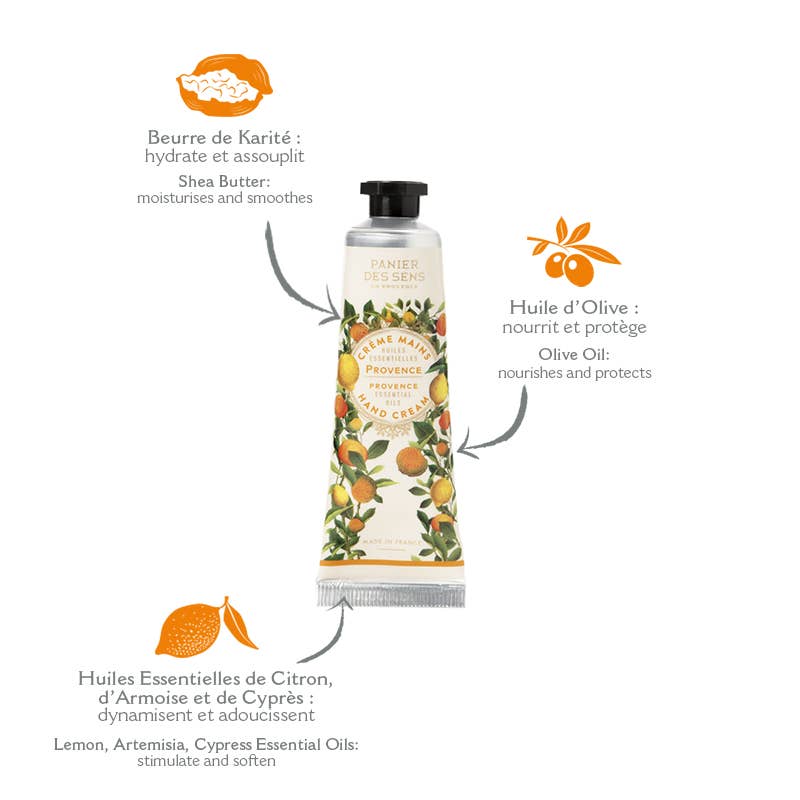 Panier des Sens Hand Cream Trio in Timeless Tin