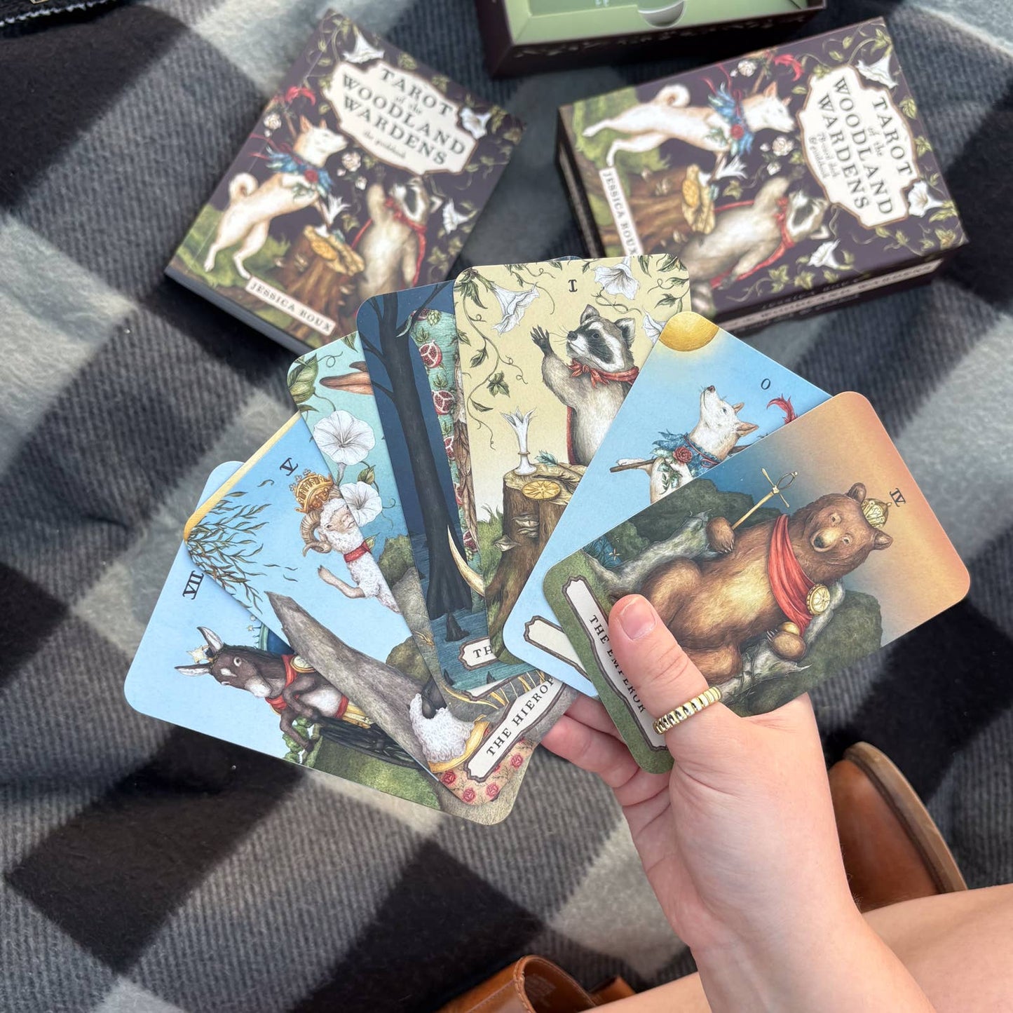 Tarot of the Woodland Wardens by Jessica Roux: Mixed Media; 224 pages / English