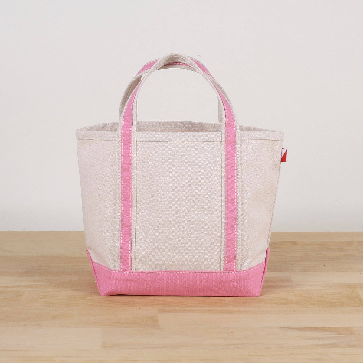 Classic ShoreBags Mini Canvas Tote: Natural / 13.5"W x 8.5"H x 4.5" D