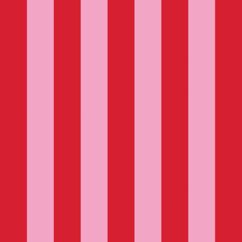 BEV- VERTICAL STRIPS, RED + PINK