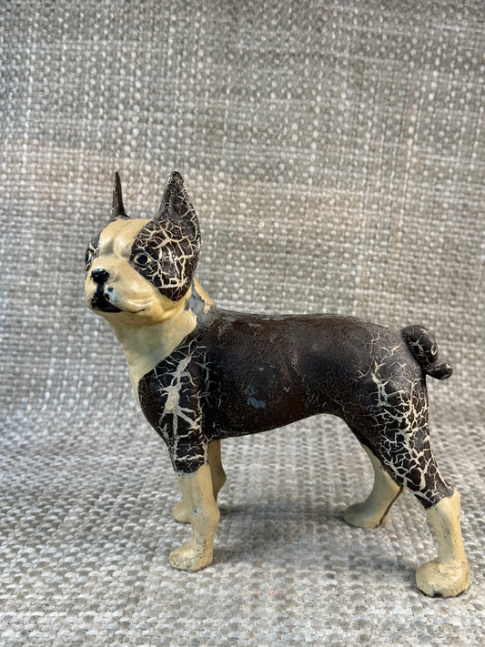 Antique Hubley Boston Terrier Doorstop
