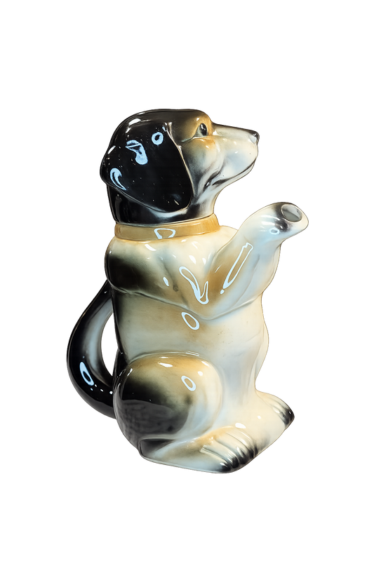 Antique Dog Teapot