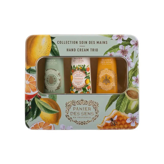 Panier des Sens Hand Cream Trio in Timeless Tin