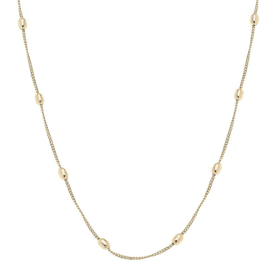 Wynona Dainty Charm Necklace Base in Shiny Gold