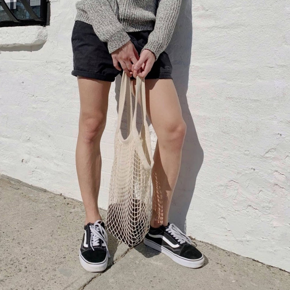 The french market bag no.2 in natural: Natural