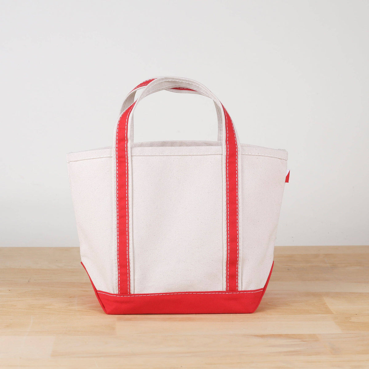 Classic ShoreBags Mini Canvas Tote: Natural / 13.5"W x 8.5"H x 4.5" D