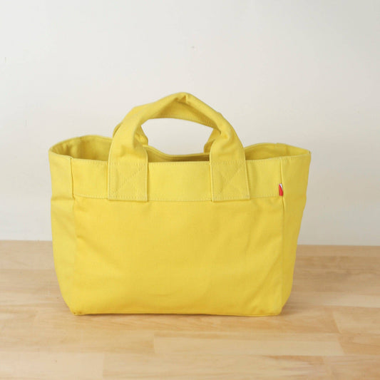 Malibu Tote: Yellow / 14 x 10.5 x 6 in