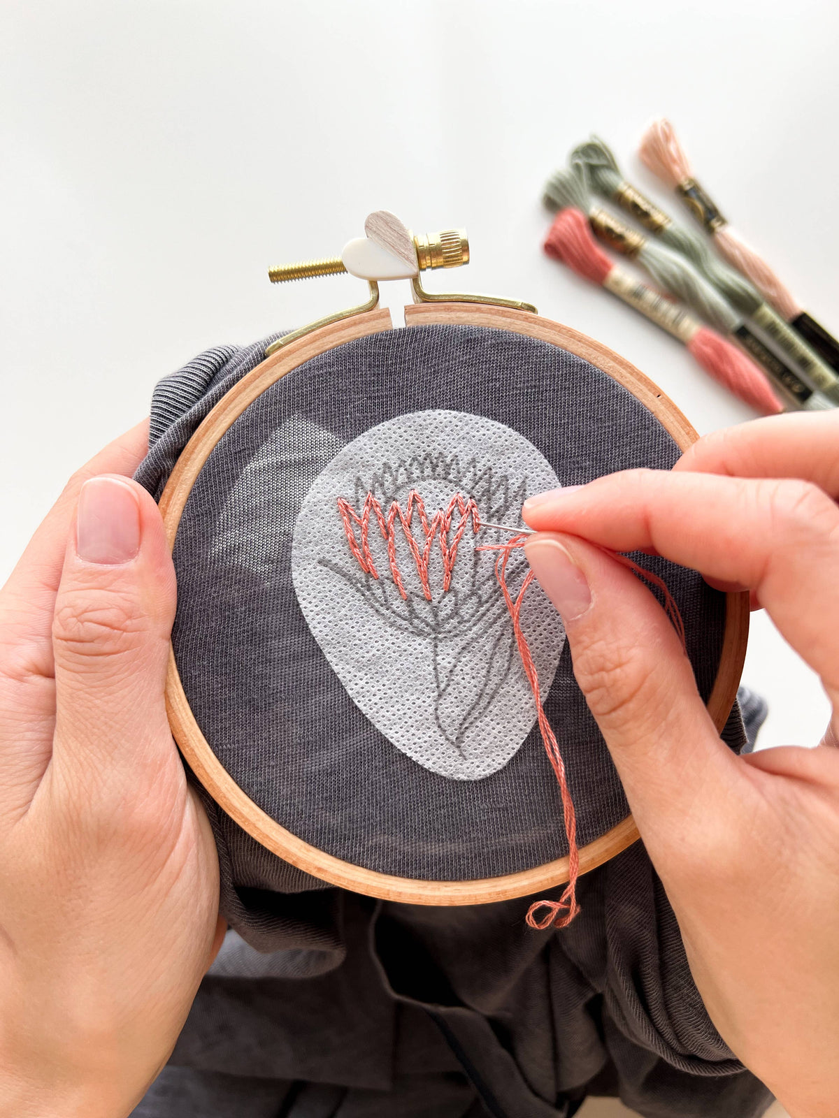 Stick & Stitch Embroidery patterns, embroidery patches: Blooms