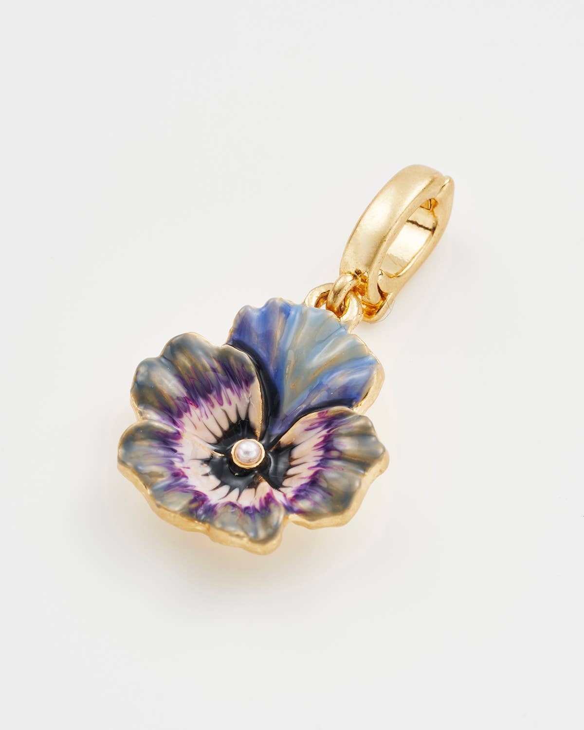 Pansy Gold Charm
