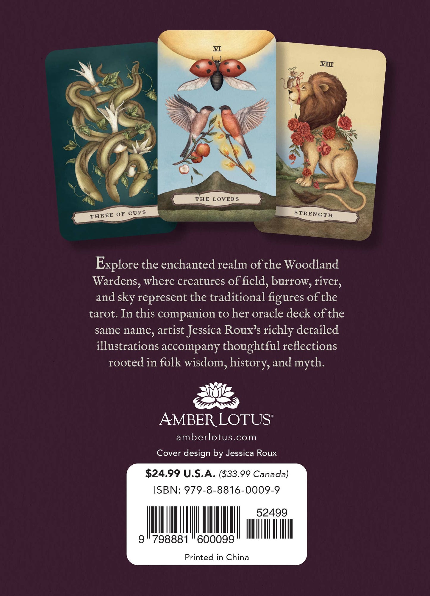 Tarot of the Woodland Wardens by Jessica  Roux: Mixed Media; 224 pages / English