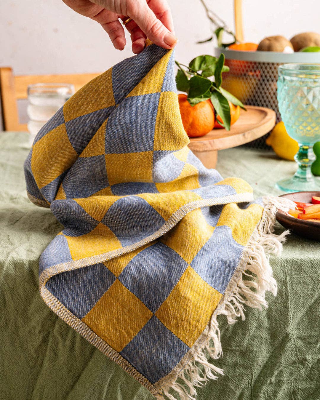 Sardine - Hand Stitched Kitchen Towel Set
