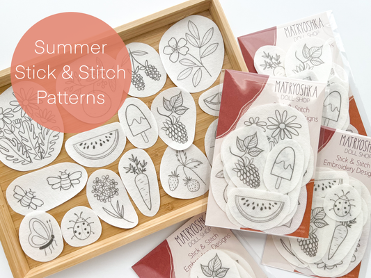 Stick & Stitch Embroidery patterns, embroidery patches: Blooms
