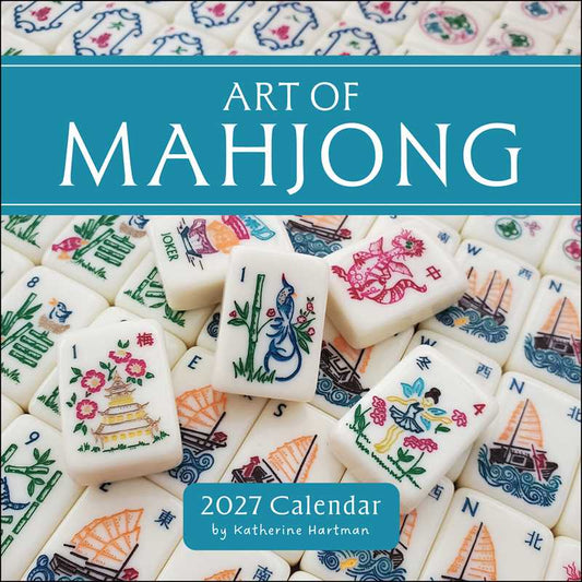 Art of Mahjong 2027 Wall Calendar by Katherine  Hartman: Calendar; 24 pages / English