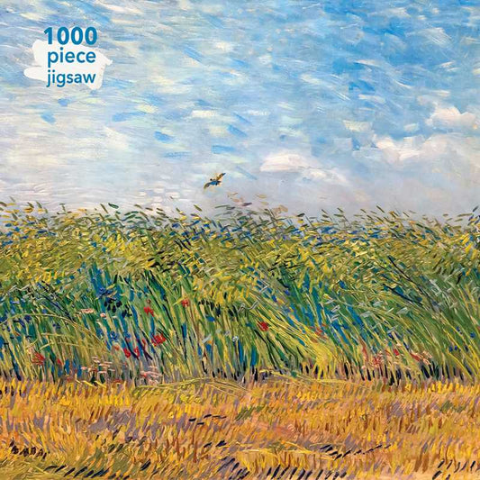 Adult Jigsaw Puzzle Vincent van Gogh: Wheat Field with a Lark (1,000 pieces)