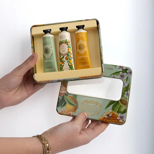 Panier des Sens Hand Cream Trio in Timeless Tin