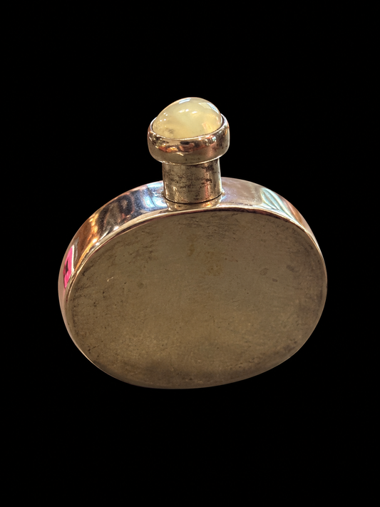 Vintage Taxco Modernist Oval Perfume Bottle