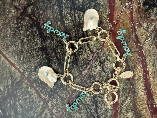 Howdy Cowboy Bella Charm Toggle Bracelet