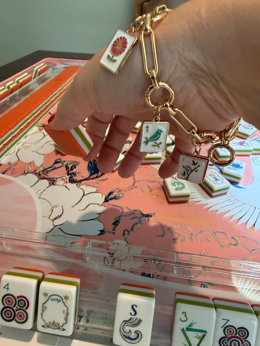 Bella Mahjong Charm Bracelet