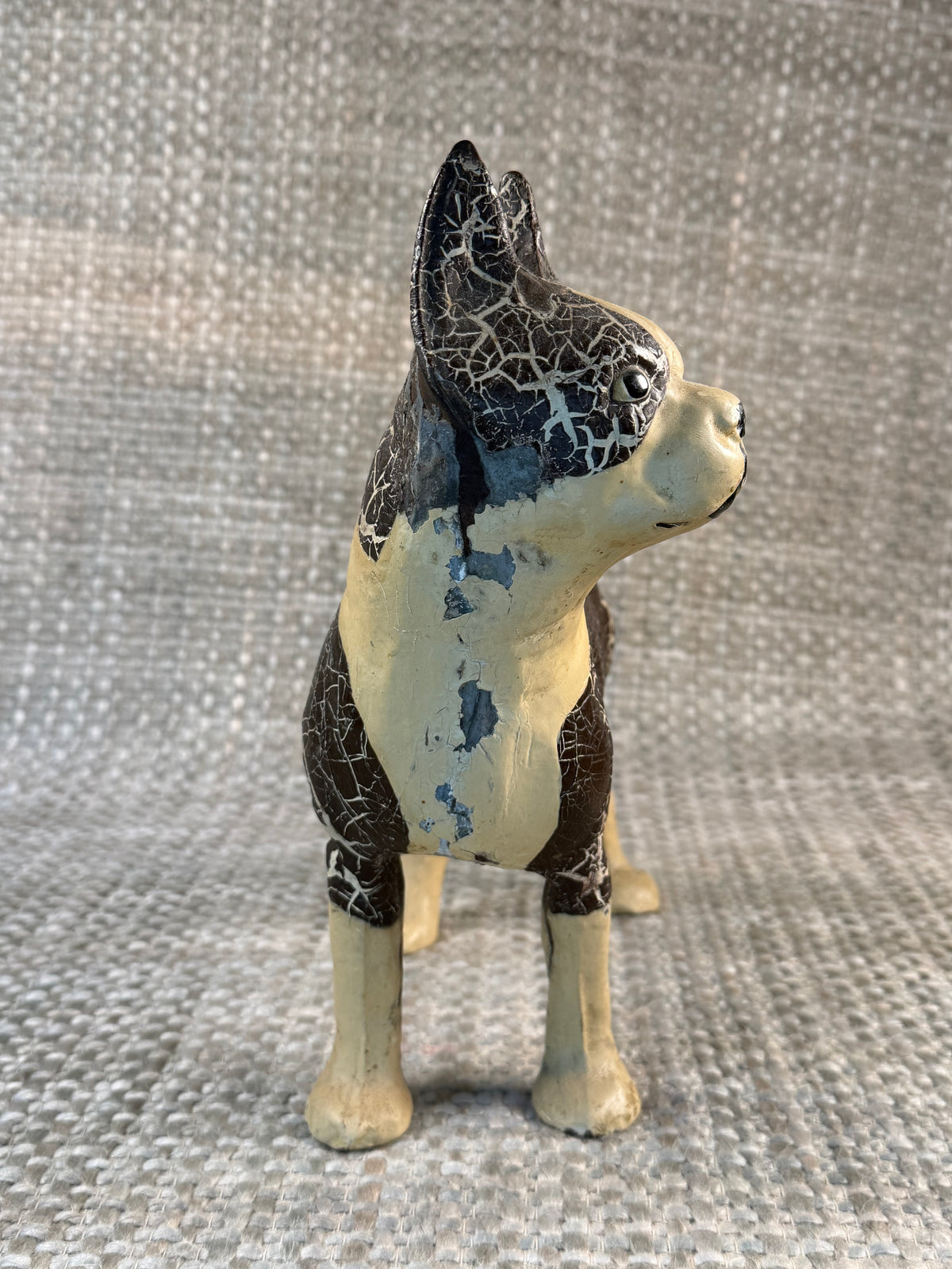 Antique Hubley Boston Terrier Doorstop