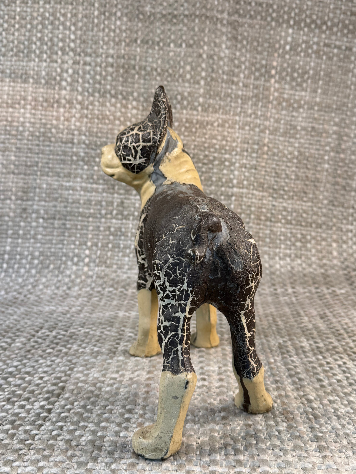Antique Hubley Boston Terrier Doorstop