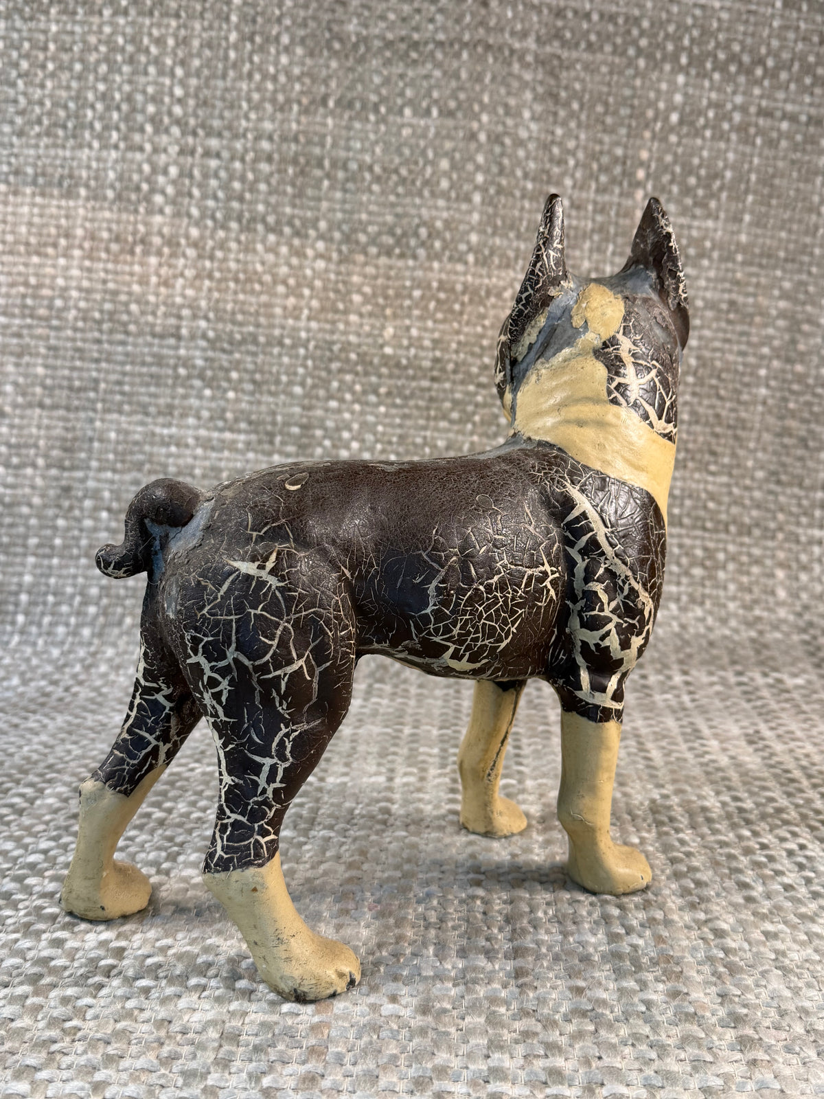 Antique Hubley Boston Terrier Doorstop
