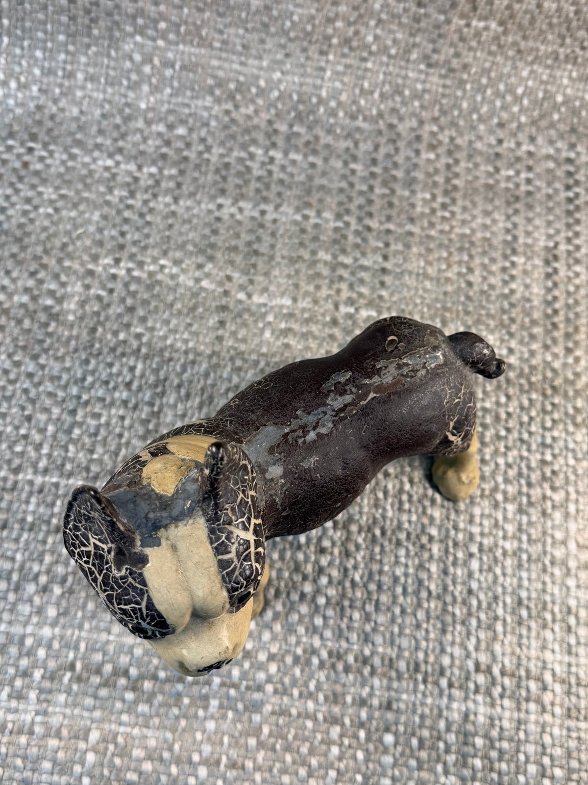 Antique Hubley Boston Terrier Doorstop