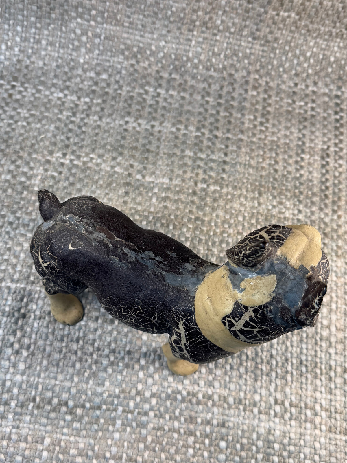 Antique Hubley Boston Terrier Doorstop
