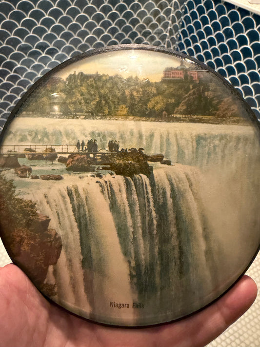 MCM Vintage Niagara Falls Souvenir Photo