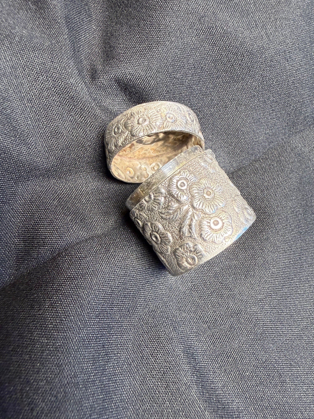 Victorian Sterling Silver Box Pendant or Vesta