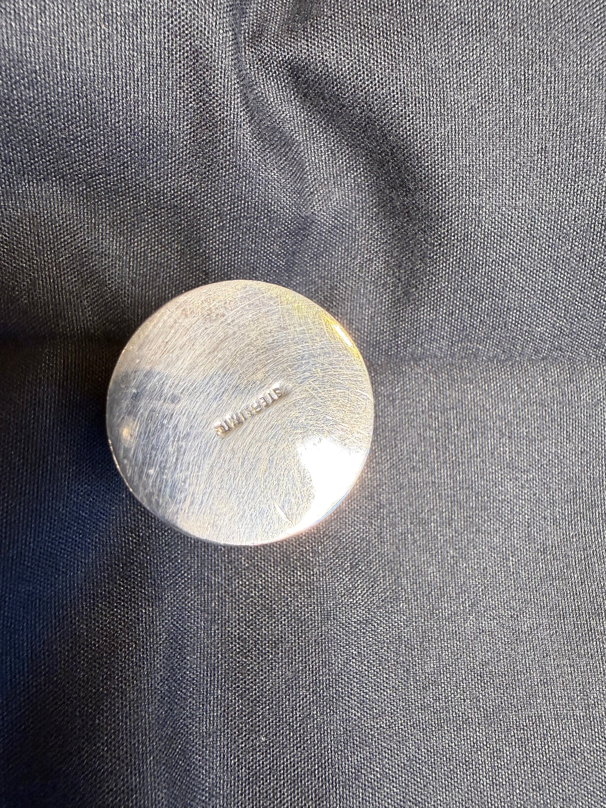 Victorian Sterling Silver Box Pendant or Vesta