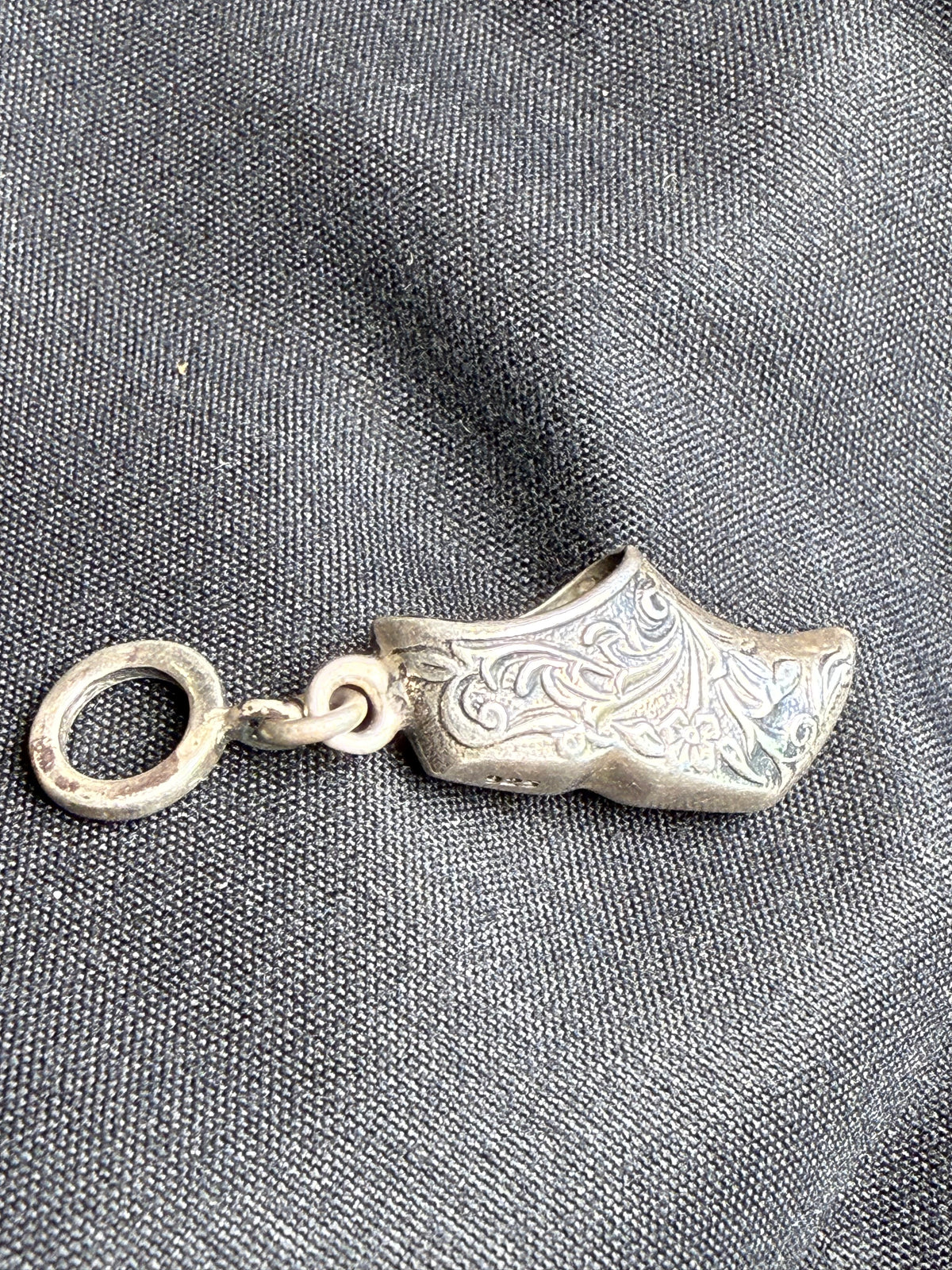 Vintage Sterling Dutch Clog Charm