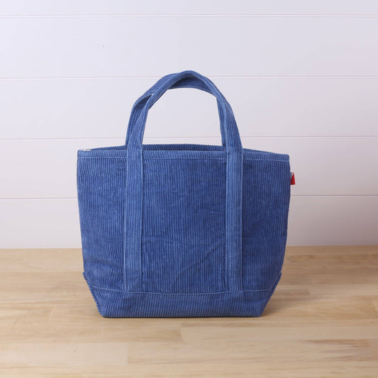 Corduroy Tote in Blue