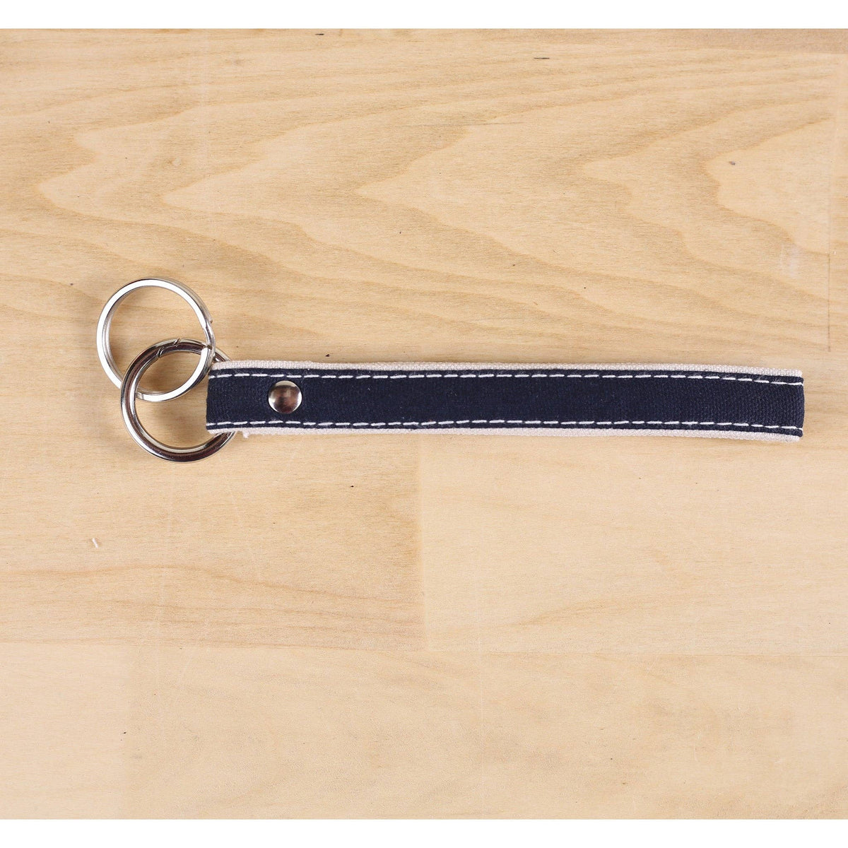 Key Fobs Wristlet Purse Charms: Navy