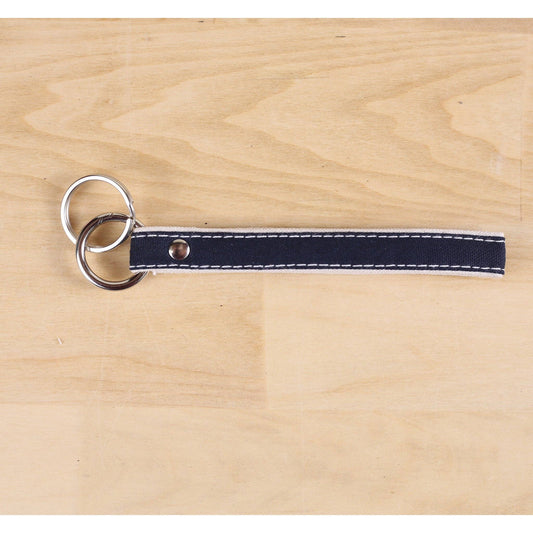 Key Fobs Wristlet Purse Charms: Navy
