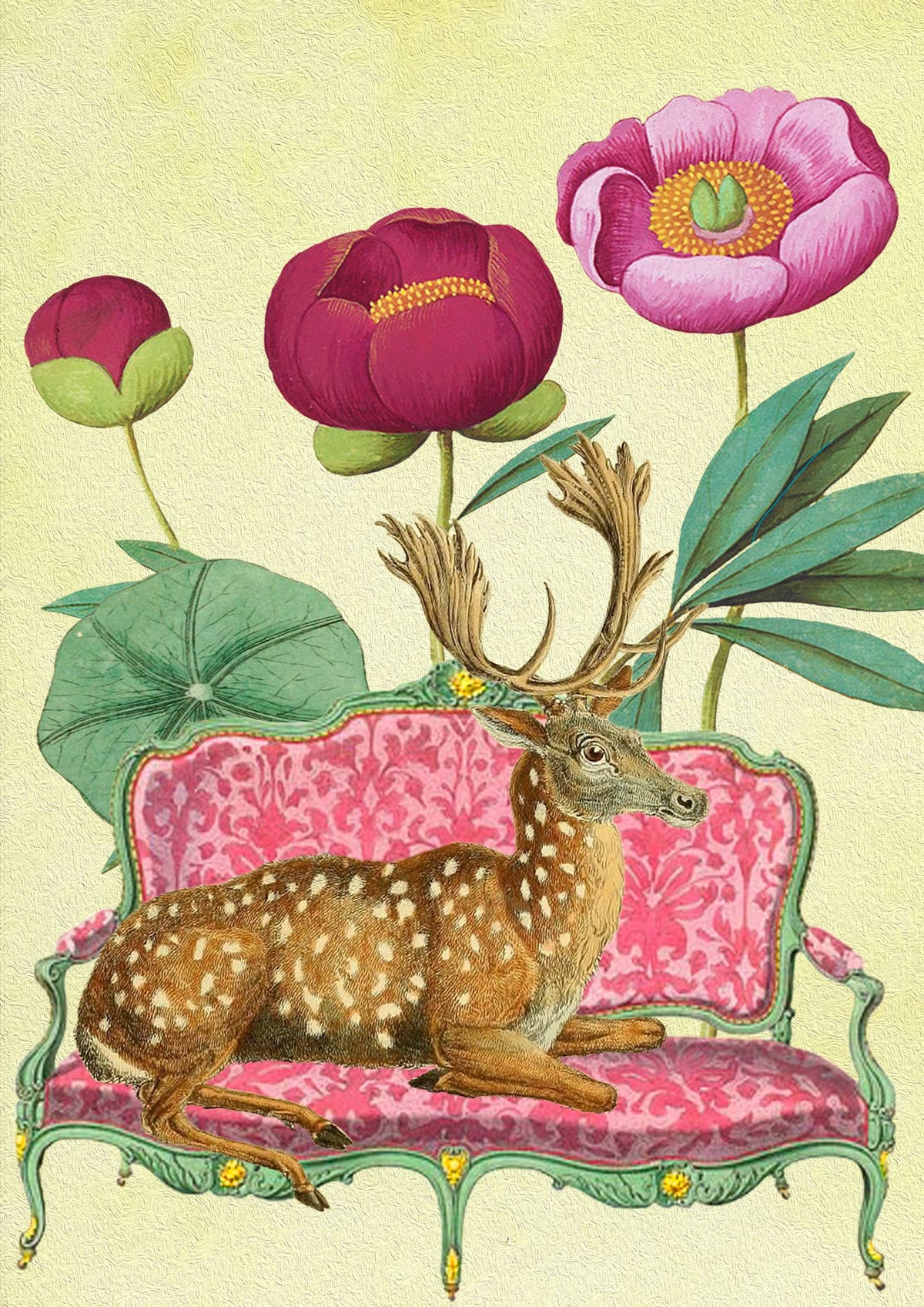 RS219P ~ Whimsical Blank Greeting Card