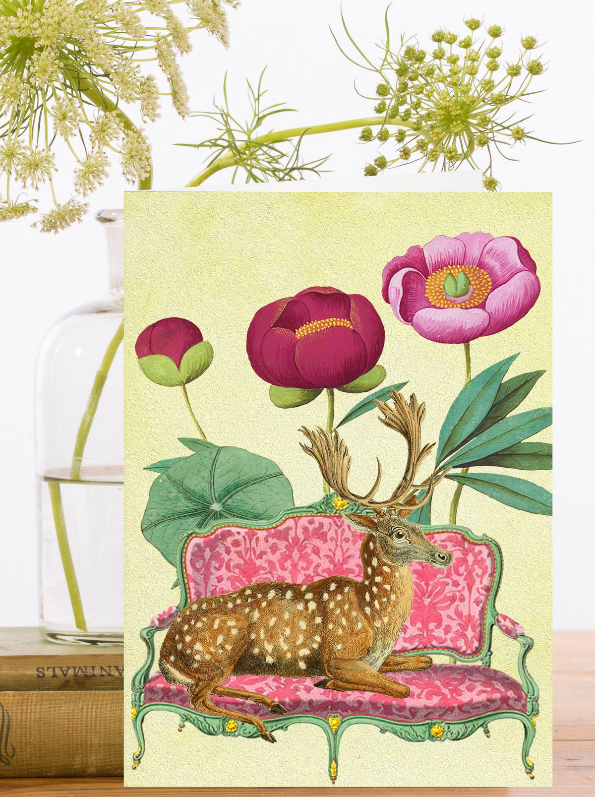 RS219P ~ Whimsical Blank Greeting Card