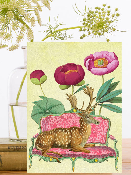 RS219P ~ Whimsical Blank Greeting Card