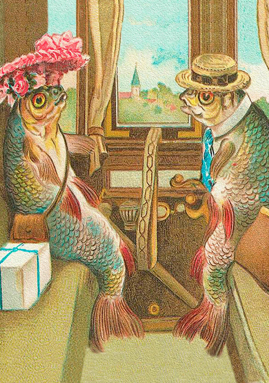 RS268P ~  Whimsical Greeting Card