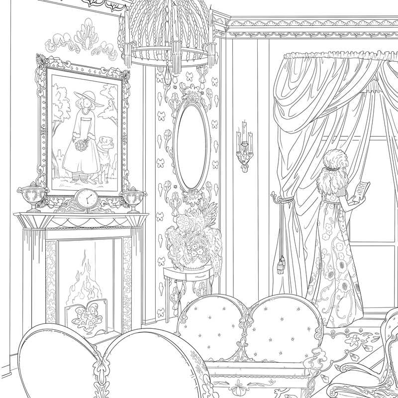 Unofficial Bridgerton Coloring Book by Sara Richard: Paperback; 96 pages / English