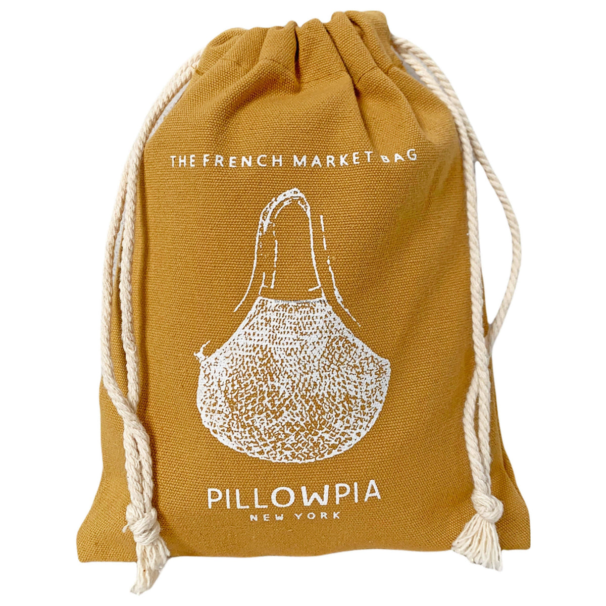 The french market bag no.2 in goldenrod: Goldenrod