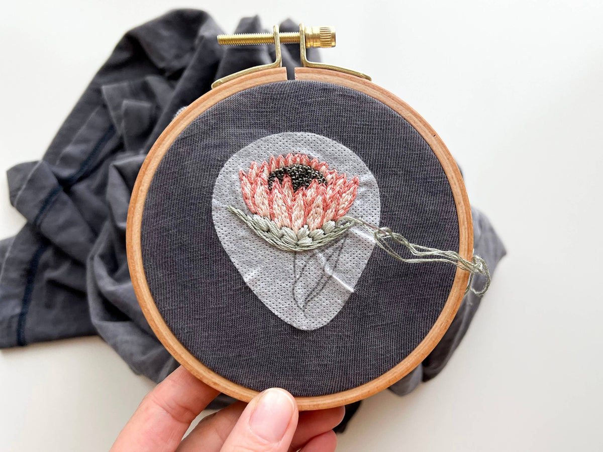 Stick & Stitch Embroidery patterns, embroidery patches: Blooms