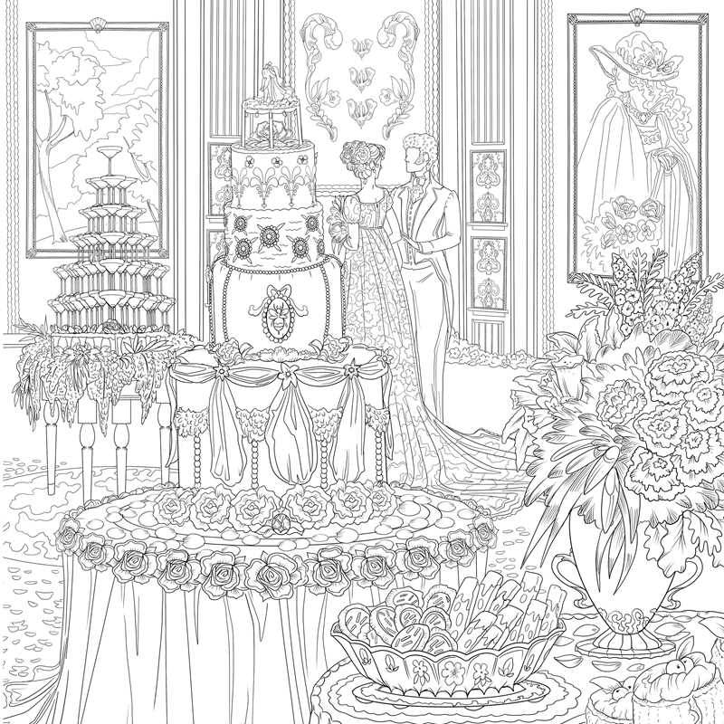 Unofficial Bridgerton Coloring Book by Sara Richard: Paperback; 96 pages / English