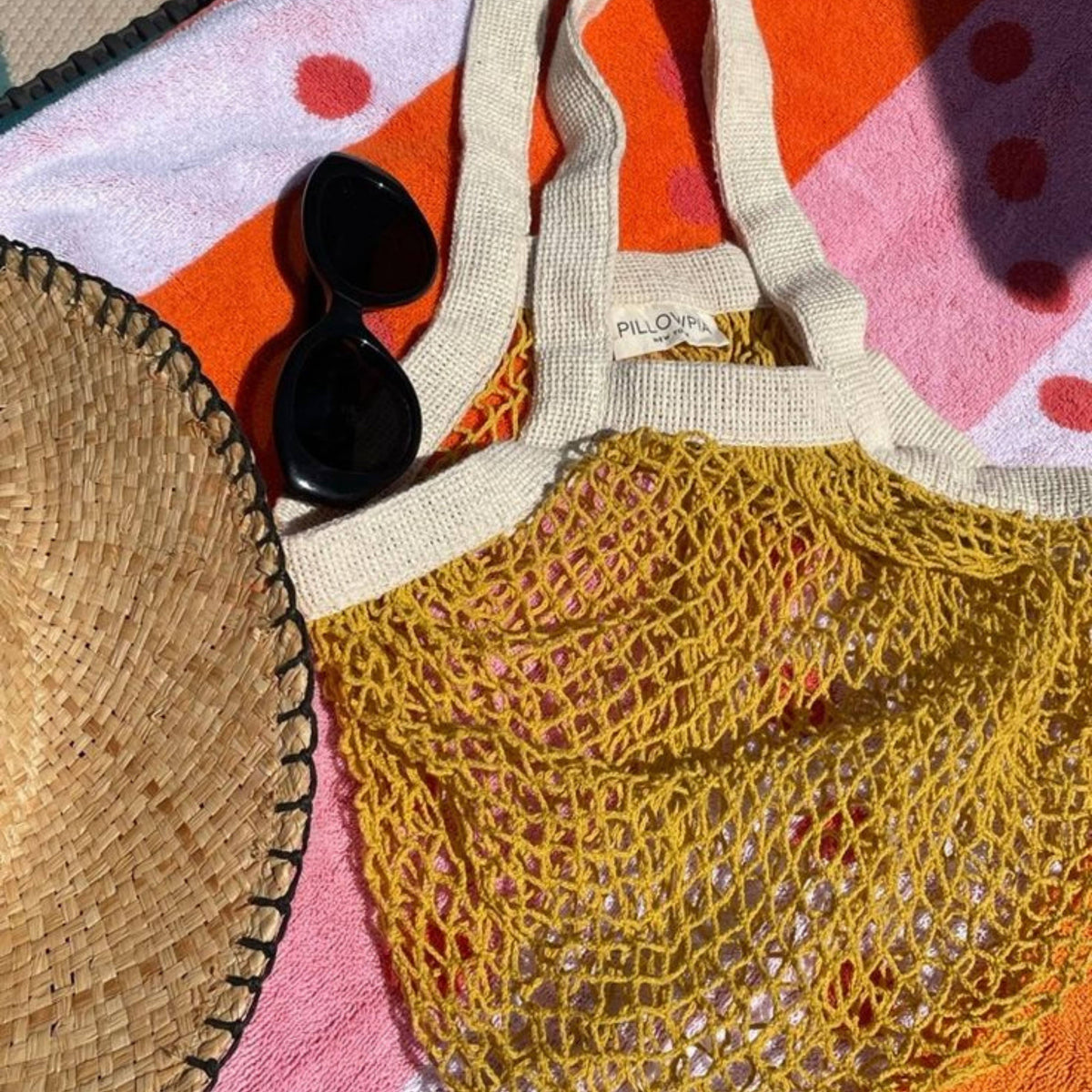 The french market bag no.2 in goldenrod: Goldenrod
