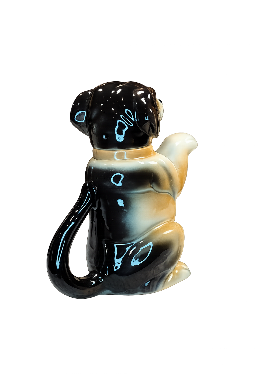 Antique Dog Teapot