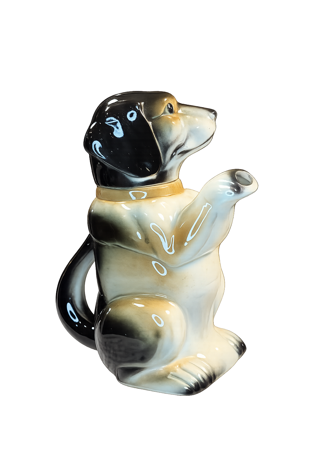 Antique Dog Teapot