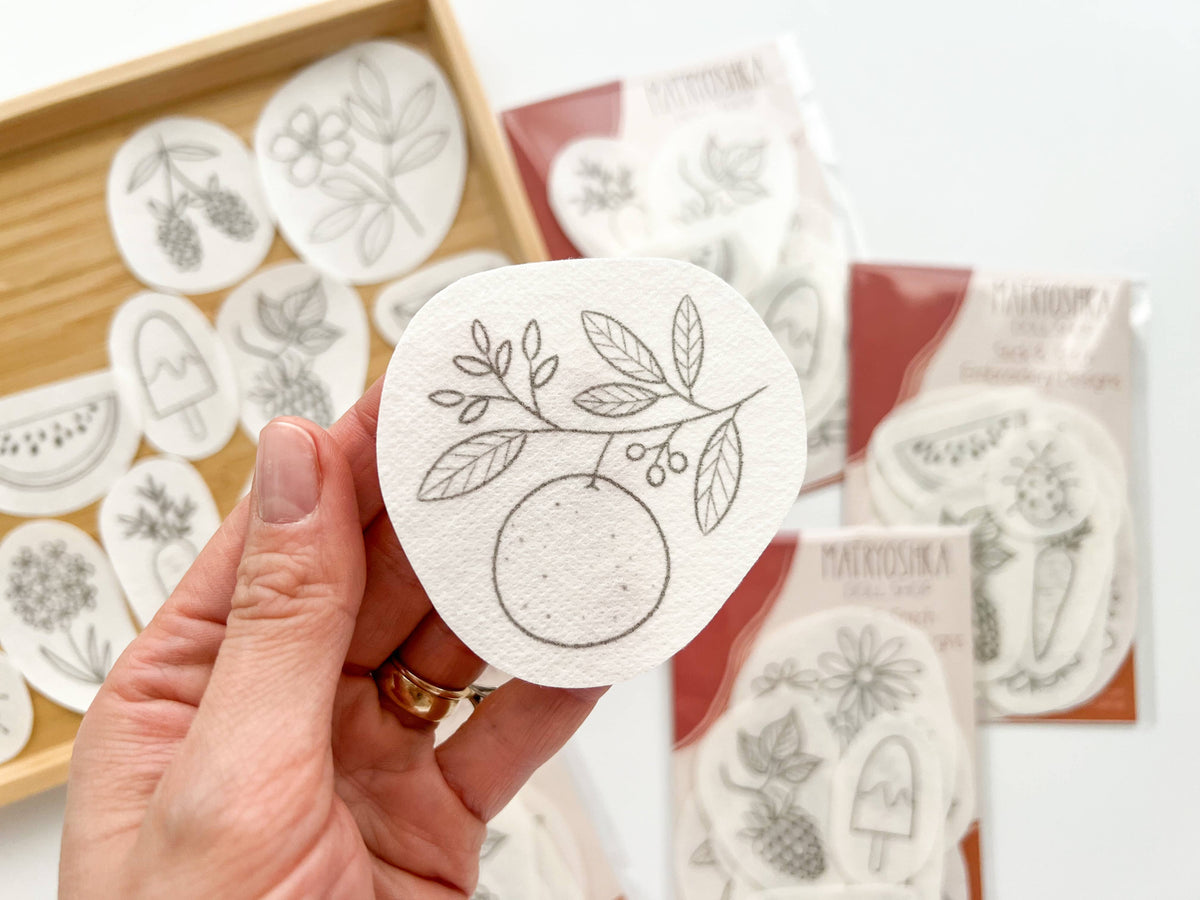 Stick & Stitch Embroidery patterns, embroidery patches: Blooms