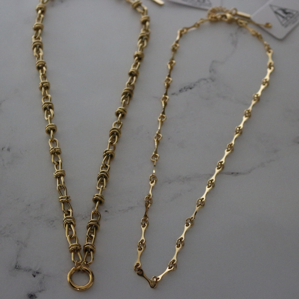 Bramble Chain 14K Gold Plate