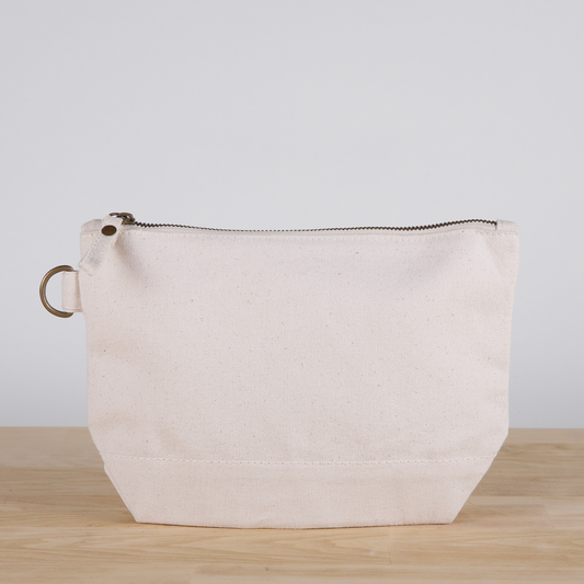 All In Zip Top Pouch: Natural