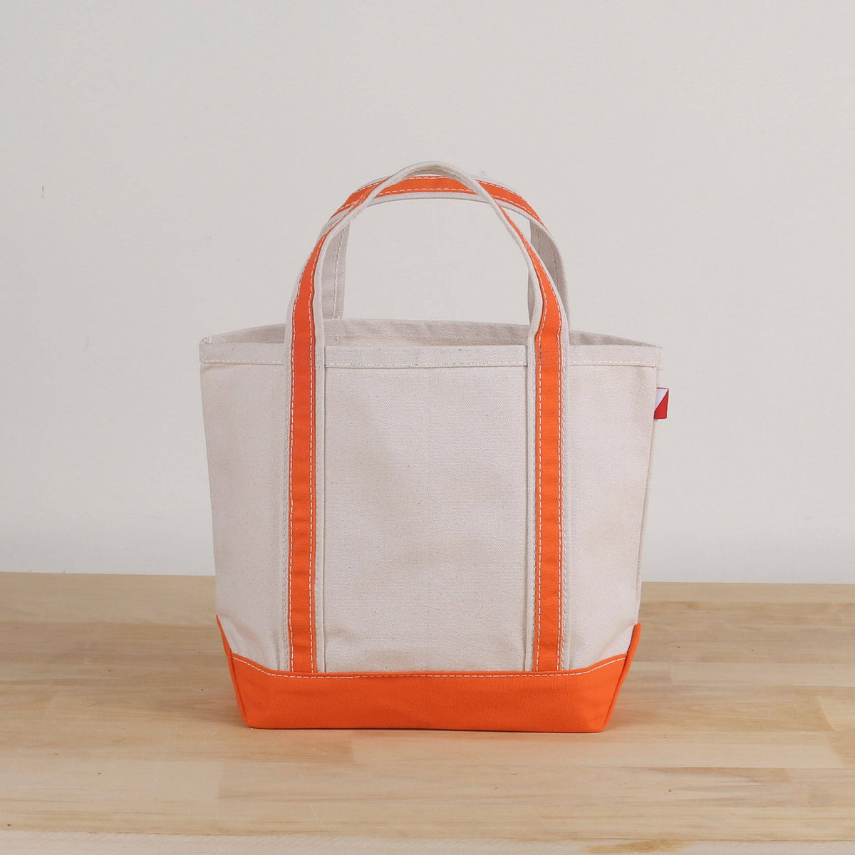 Classic ShoreBags Mini Canvas Tote: Natural / 13.5"W x 8.5"H x 4.5" D
